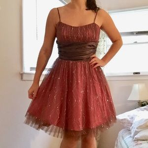 Dusty Pink, glitter, dress 💖